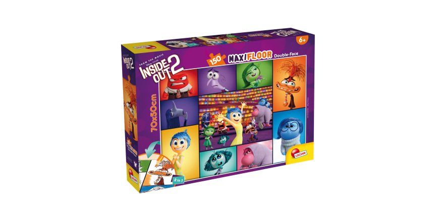 Puzzle maxi "Disney Inside Out 2" - 150 pezzi - Lisciani