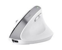 Mouse Ergonomico Bayo+ wireless - bianco - Trust