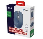 Mouse OZAA wireless - blu - Trust