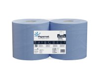 Bobina asciugatutto Superior - 3 veli - 19 gr - diametro 30 cm - 21,5 cm x 190 m - blu - Papernet