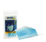 Mascherina chirurgica monouso - tipo IIR - 3 veli - celeste - ProntoDoc - conf. 10 pezzi