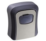 Cassetta di sicurezza per chiavi - combinazione meccanica - 9,5 x 11,5 x 4 cm - metallo - nero/grigio - Valex