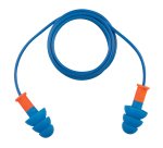 Tappi auricolari rilevabili - c/cordino - blu - Deltaplus - conf. 50 pezzi