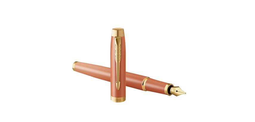 Penna stilografica IM Monochrome Rituals Orange - punta M - arancione - Parker