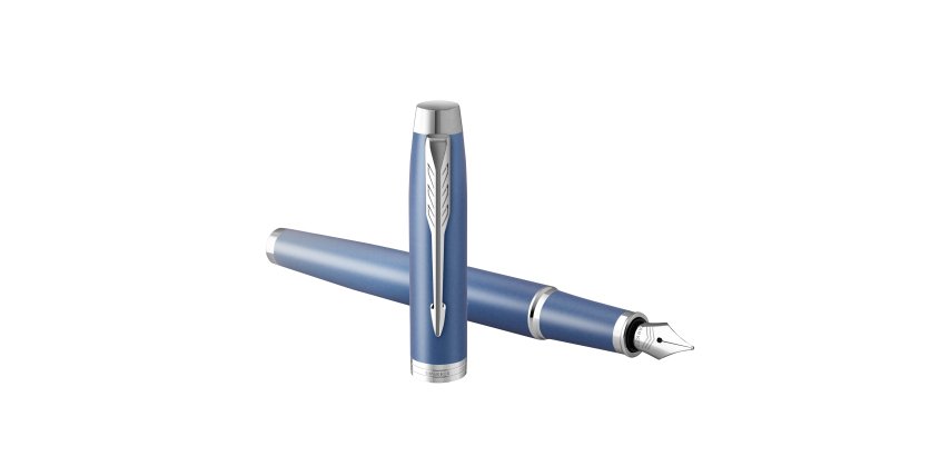 Penna stilografica IM Monochrome Rituals Blue - punta M - blu - Parker
