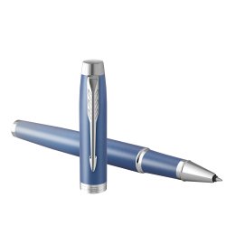 Roller IM Monochrome Rituals Blue - punta F - blu - Parker