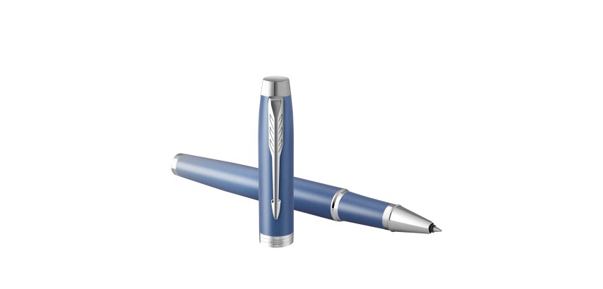 Roller IM Monochrome Rituals Blue - punta F - blu - Parker