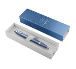 Penna a sfera IM Monochrome Rituals Blue - punta M - blu - Parker