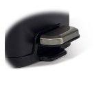 Bidone Pico - con pedale e vaschetta - 6 L - nero satinato - Perfetto
