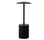 Lampada da tavolo Rocket - a led - alluminio - nero - King Collection