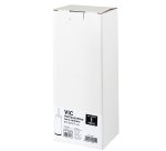 Portascopino Vic - diametro 9,5 cm - altezza 27 cm - acciaio inox - nero satinato - Perfetto