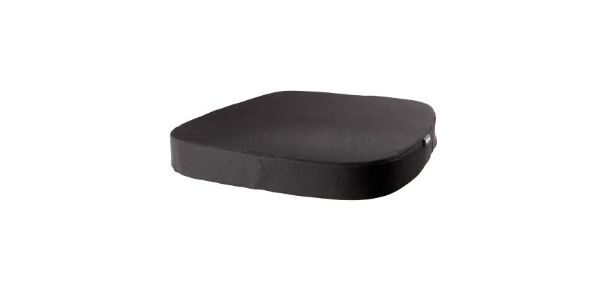 Cuscino Breyta Comfort - 6 x 43 x 43 cm - in tessuto - nero - Fellowes