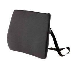 Cuscino Lombare Confort Breyta - 33 x 38 x 9 cm - in tessuto - nero - Fellowes
