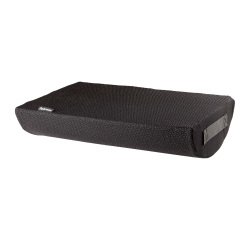 Cuscino Poggiapiedi Breyta - 10 x 45 x 30 cm  - nero - Fellowes