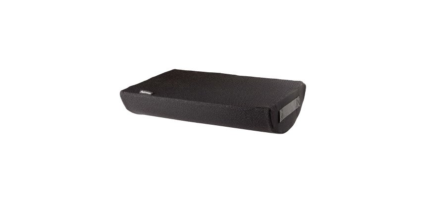 Cuscino Poggiapiedi Breyta - 10 x 45 x 30 cm  - nero - Fellowes