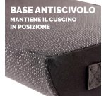 Cuscino Poggiapiedi Breyta - 10 x 45 x 30 cm  - nero - Fellowes