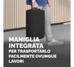 Cuscino Poggiapiedi Breyta - 10 x 45 x 30 cm  - nero - Fellowes