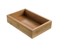 Contenitore buffet - 15,3 x 22,9 x 5 cm - bamboo - naturale - Leone