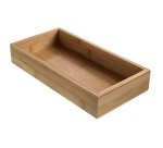 Contenitore buffet - 15,3 x 30,6 x 5 cm - bamboo - naturale - Leone