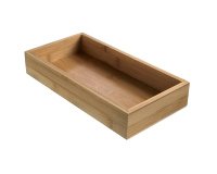 Contenitore buffet - 15,3 x 30,6 x 5 cm - bamboo - naturale - Leone