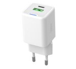 Caricabatteria rapido - 2 porte - USB-C e USB-A da 20W - MKC