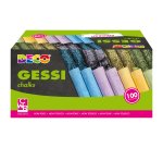 Gessetti tondi - ø 10 x 81 mm - colori assortiti - Deco - Scatola 100 gessetti tondi