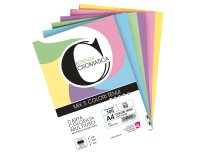 Risma carta Cromatica - A4 - 160 gr - colori assortiti tenui - 100 fogli - CWR