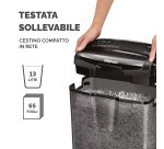 Distruggidocumenti M-7CM - a frammenti - nero - Fellowes