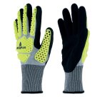 Guanto antiurto EOS NOCUT VV909 - taglia 10 - giallo fluo/grigio - Deltaplus