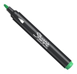 Marcatore acrilico - punta tonda - verde - Sharpie