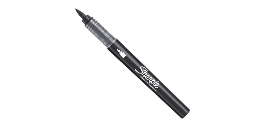 Sharpie 2218069 marker 1 pc(s) Brush tip Black