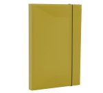 Cartella progetto con elastico HOLOS - 34,5 x 23,5 cm - dorso 3 cm - verde - Fellowes