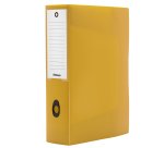 Scatola progetto Plus HOLOS - 25 x 35 cm - dorso 8 cm - giallo sabbia - Fellowes