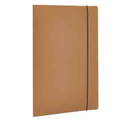 Cartellina 3 lembi HOLOS - PP - 25x35cm - marrone - Fellowes