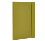 Cartella 3 lembi con elastico HOLOS - A4 - PP - verde - Fellowes