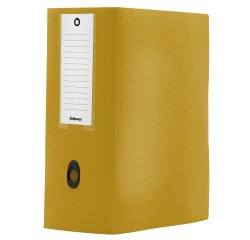 Scatola progetto Plus HOLOS - 25x35 cm - dorso 15 cm - giallo sabbia - Fellowes