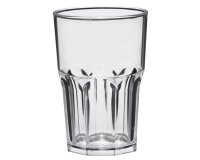 Bicchiere Granity - 400 ml - SAN - trasparente - Leone - conf. 5 pezzi