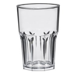 Bicchiere Granity - 400 ml - SAN - trasparente - Leone - conf. 5 pezzi