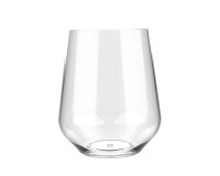 Bicchiere Elegance - 360 ml - tritan - trasparente - Leone - conf. 6 pezzi