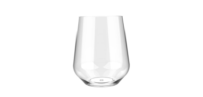 Bicchiere Elegance - 360 ml - tritan - trasparente - Leone - conf. 6 pezzi
