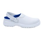 Calzatura sabot Maubec 4 SB FO EA SR - microfibra - numero 43 - bianco - Deltaplus