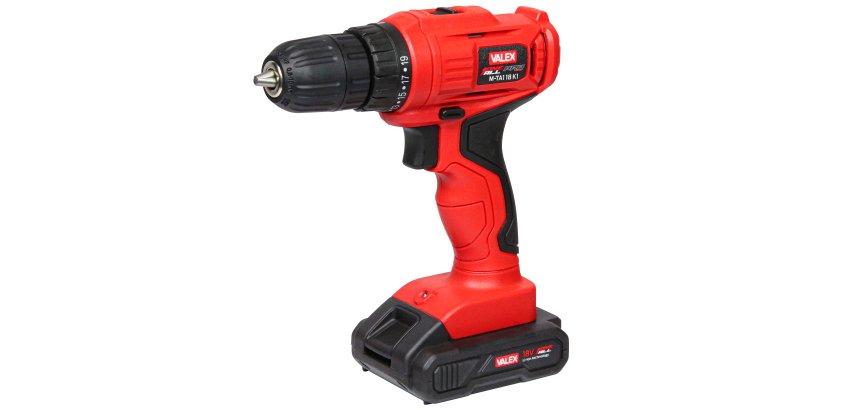Trapano avvitatore M-TA1 18 K1 - in valigetta - a batteria al litio - 18 V - Valex