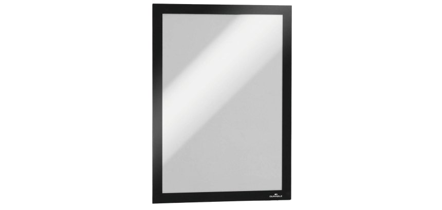 Cornice espositiva Duraframe - A4 - 21 x 29,7 cm - nero - Durable - conf. 10 pezzi