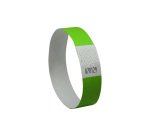 Braccialetti identificativi - in Tyvek - verde fluo - 265 x 19 mm - 50 fogli - 10 et/fg - Avery - Conf. 500 pezzi