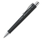 Set stilo B Poly Pen + sfera Poly Ball - punta 0,7 mm - fusto nero - Faber-Castell