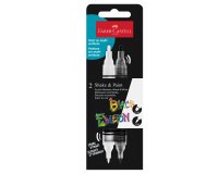 Marcatori Shake&Paint - colori assoriti - Faber-Castell - conf. 2 pz