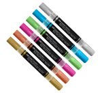 Marcatori Shake&Paint - colori assoriti metallic - Faber-Castell - conf. 6 pz