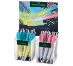 Penna a sfera Poly Ball Urban Summer - punta 0.7mm - fusto colori assortiti - Faber Castell - expo 24 pezzi