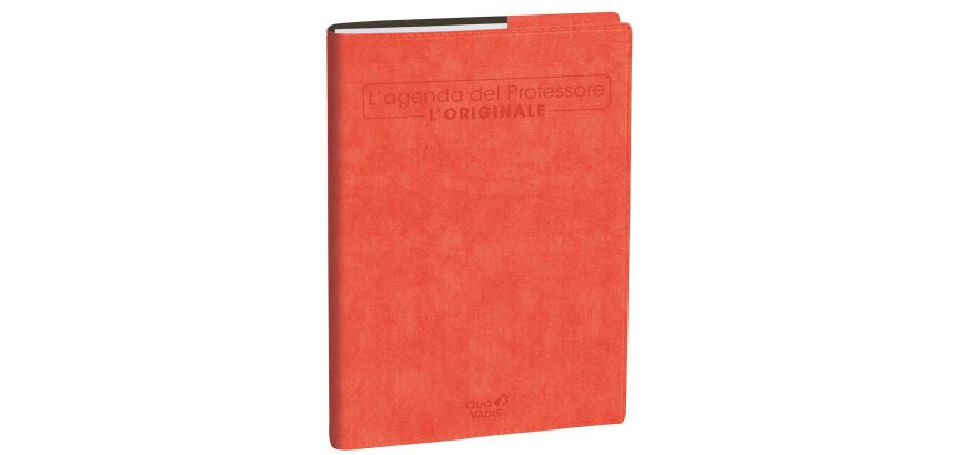 Agenda del Professore 2027 - copertina Roma - 21 x 27 cm - rosa corallo - Quo Vadis