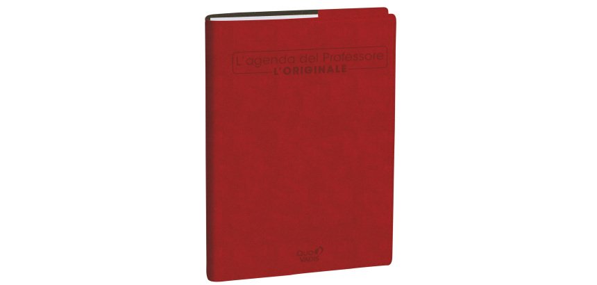 Agenda del Professore 2027 - copertina Roma - 21 x 27 cm - rosso - Quo Vadis
